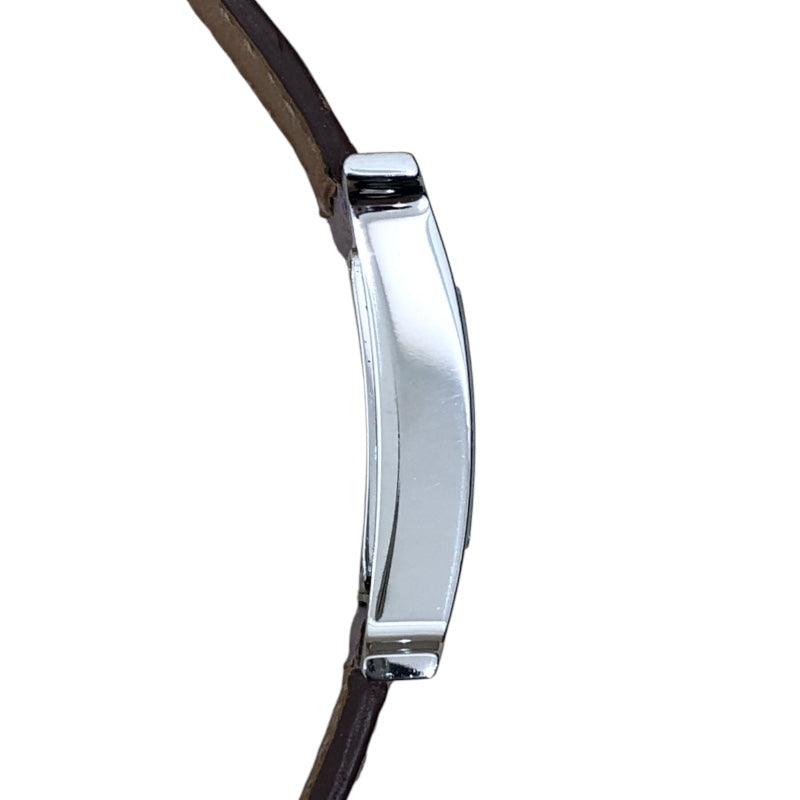 エルメス HERMES Hウォッチ HH1.210 ピンク ステンレススチール レディース 腕時計
