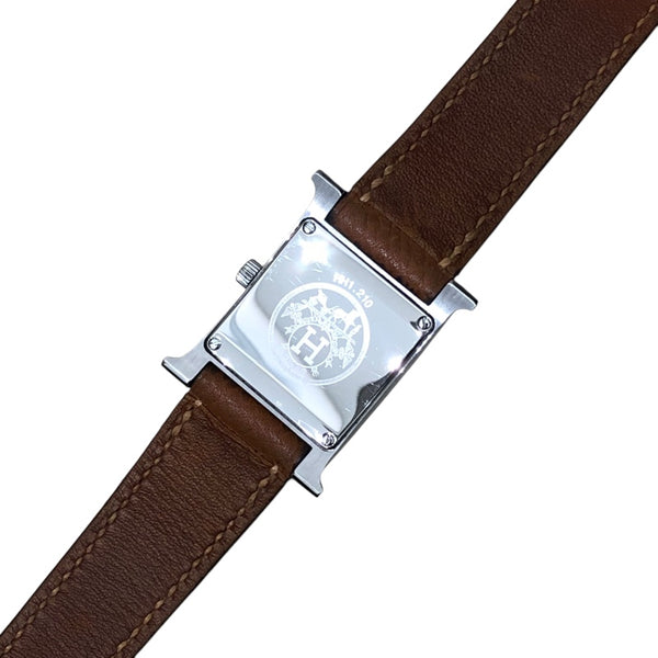 エルメス HERMES Hウォッチ HH1.210 シルバー ステンレススチール レディース 腕時計