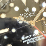 ロレックス ROLEX GMTマスター 16700 ステンレススチール メンズ 腕時計