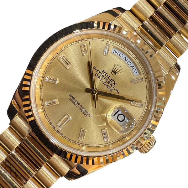 ロレックス ROLEX デイデイト40 228238A K18イエローゴールド メンズ 腕時計