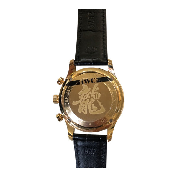 インターナショナルウォッチカンパニー IWC ポルトキーゼクロノグラフ ジャッキーチェーンコラボモデル IW371433 K18ピンクゴールド メンズ 腕時計