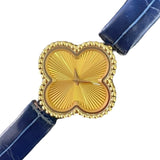 ヴァンクリーフ＆アーペル Van Cleef & Arpels スウィート アルハンブラ VCARO8WT00 18Kイエローゴールド/革 クオーツ レディース 腕時計