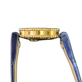 ヴァンクリーフ＆アーペル Van Cleef & Arpels スウィート アルハンブラ VCARO8WT00 18Kイエローゴールド/革 クオーツ レディース 腕時計
