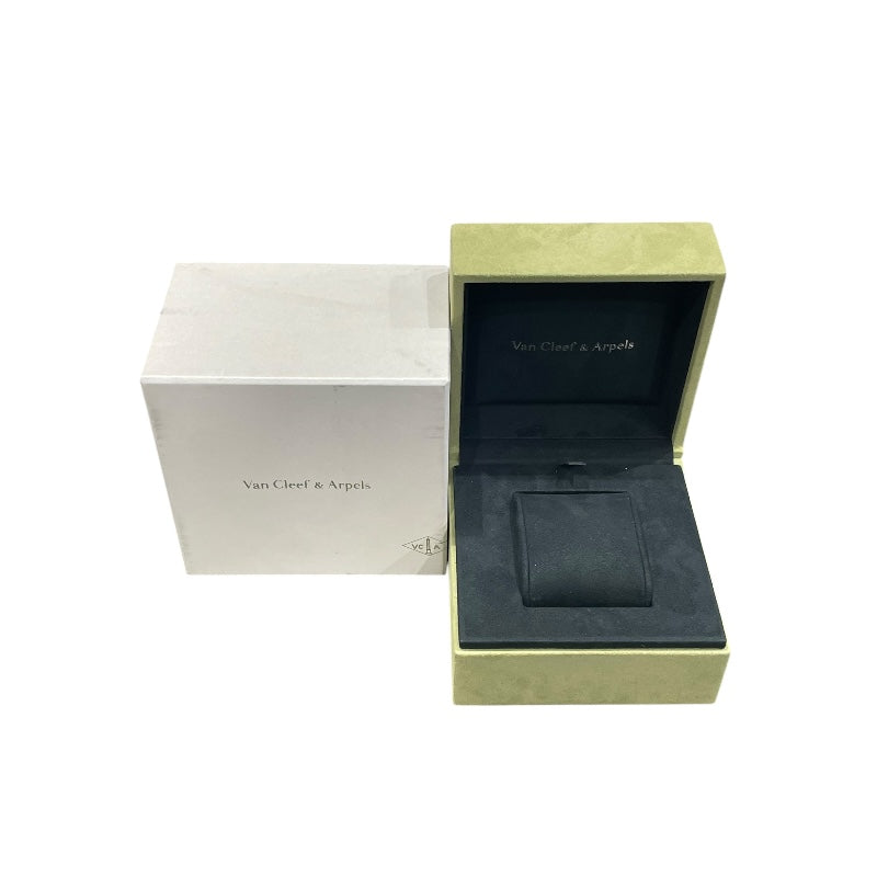 ヴァンクリーフ＆アーペル Van Cleef & Arpels スウィート アルハンブラ VCARO8WT00 18Kイエローゴールド/革 クオーツ レディース 腕時計