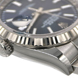 ロレックス ROLEX デイトジャスト36 ランダムシリアル オイスターブレス 126234 シルバー×ブルー SS 自動巻き メンズ 腕時計