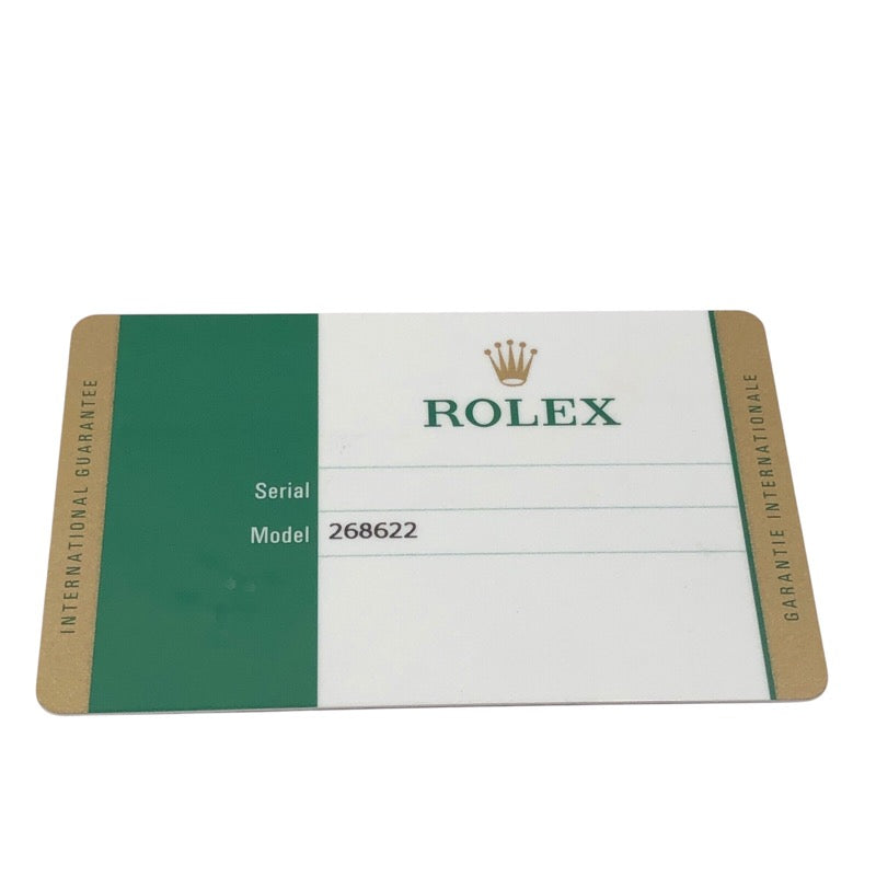 ロレックス ROLEX ヨットマスター37 ランダムシリアル 268622 スレート Pt/SS 自動巻き レディース 腕時計