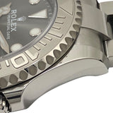 ロレックス ROLEX ヨットマスター37 ランダムシリアル 268622 スレート Pt/SS 自動巻き レディース 腕時計