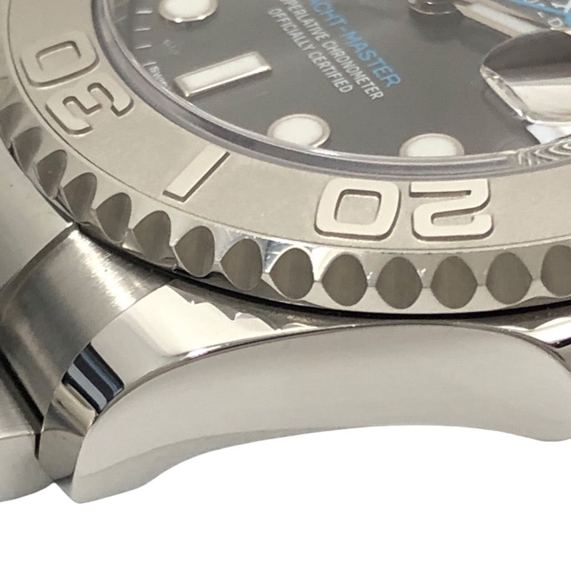 ロレックス ROLEX ヨットマスター37 ランダムシリアル 268622 スレート Pt/SS 自動巻き レディース 腕時計