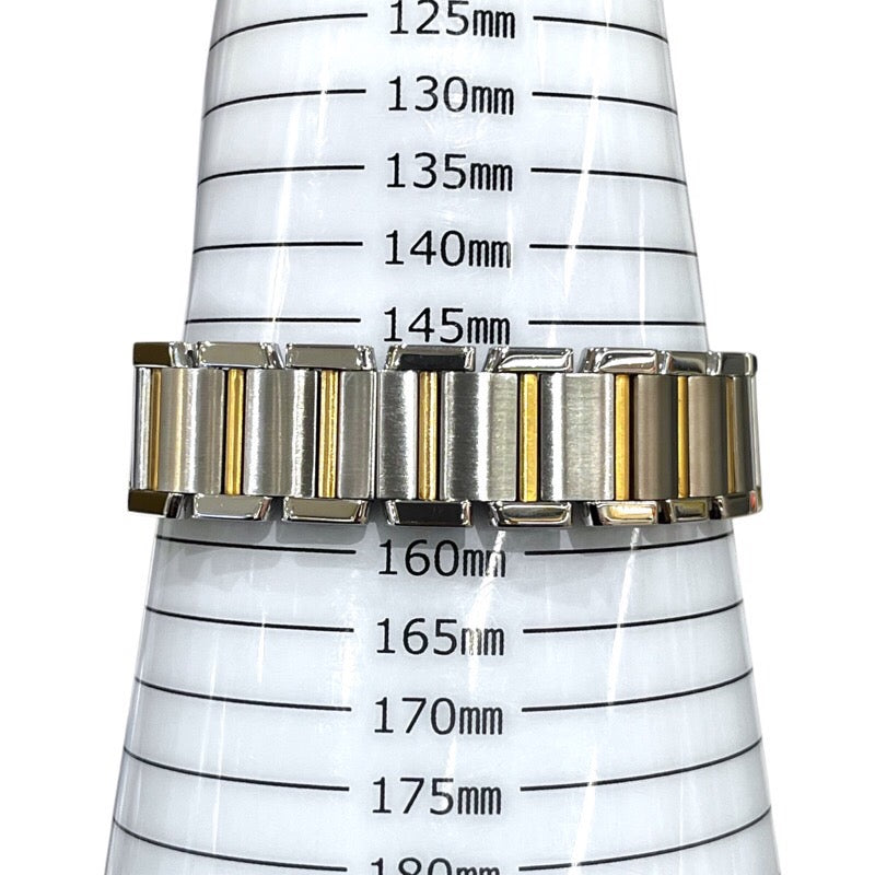 カルティエ Cartier タンクフランセーズSM W51007Q4 ステンレススチール/K18イエローゴールド レディース 腕時計