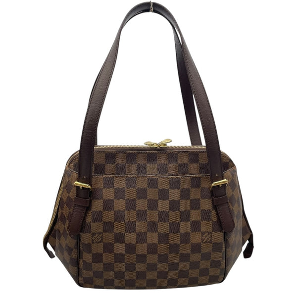 ルイ・ヴィトン LOUIS VUITTON ベレムMM N51174 ブラウン ダミエキャンバス レディース ハンドバッグ