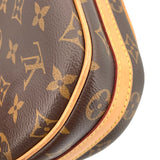 ルイ・ヴィトン LOUIS VUITTON ポワット・シャポーPM M45578 ブラウン モノグラム レディース ショルダーバッグ