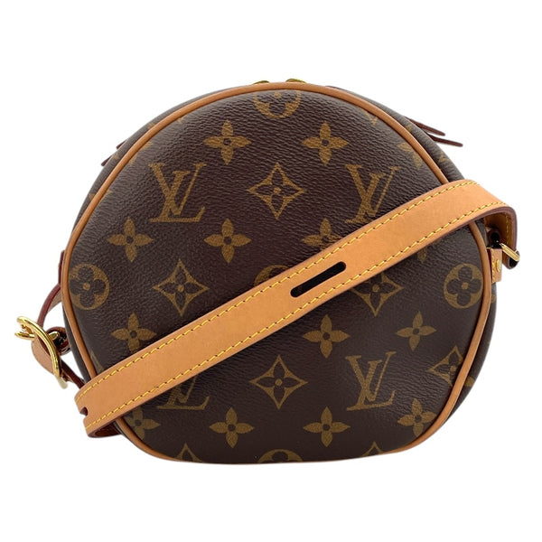 ルイ・ヴィトン LOUIS VUITTON ポワット・シャポーPM M45578 ブラウン モノグラム レディース ショルダーバッグ