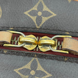 ルイ・ヴィトン LOUIS VUITTON ポワット・シャポーPM M45578 ブラウン モノグラム レディース ショルダーバッグ