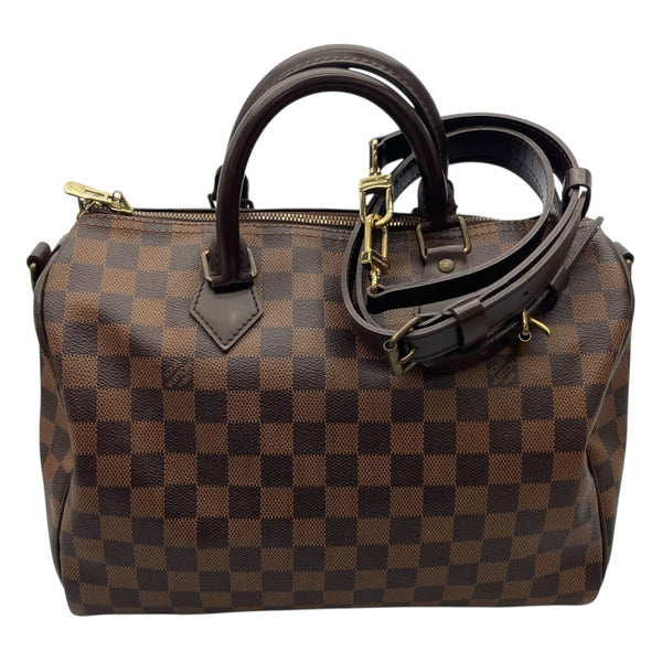 ルイ・ヴィトン LOUIS VUITTON スピーディ バンドリエール30 N41183 ブラウン ダミエ・キャンバス ユニセックス ボストンバッグ