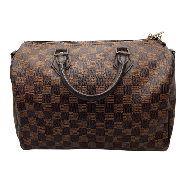 ルイ・ヴィトン LOUIS VUITTON スピーディ バンドリエール30 N41183 ブラウン ダミエ・キャンバス ユニセックス ボストンバッグ