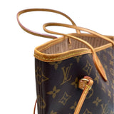ルイ・ヴィトン LOUIS VUITTON ネヴァーフルMM M40156 ブラウン モノグラム レディース トートバッグ