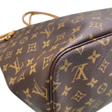 ルイ・ヴィトン LOUIS VUITTON ネヴァーフルMM M40156 ブラウン モノグラム レディース トートバッグ