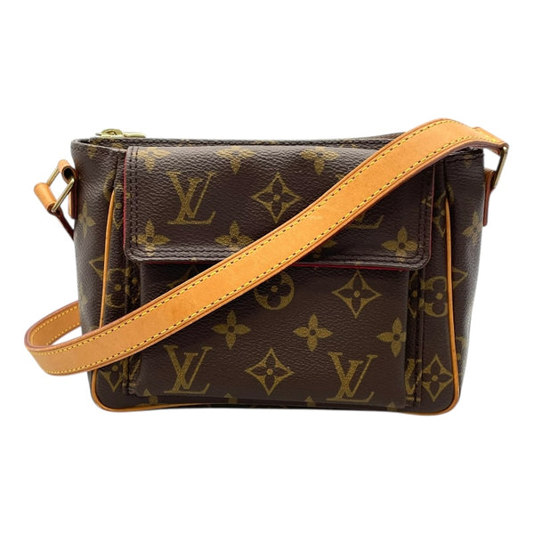 ルイヴィトン ヴィバシテPM モノグラム ショルダーバッグ モノグラムキャンバス M51165 ブラウン レディース LOUIS VUITTON  中古 ルイヴィトンヴィバシテ PM 14145 ブラウン レディース モノグラム