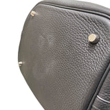 エルメス HERMES ピコタンロックMM A刻 ブラック/SV金具 トリヨン レディース ハンドバッグ