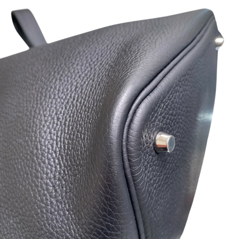 エルメス HERMES ピコタンロックMM A刻 ブラック/SV金具 トリヨン レディース ハンドバッグ