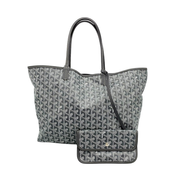 ゴヤール GOYARD サンルイPM グレー ゴヤールディンキャンバス レディース トートバッグ