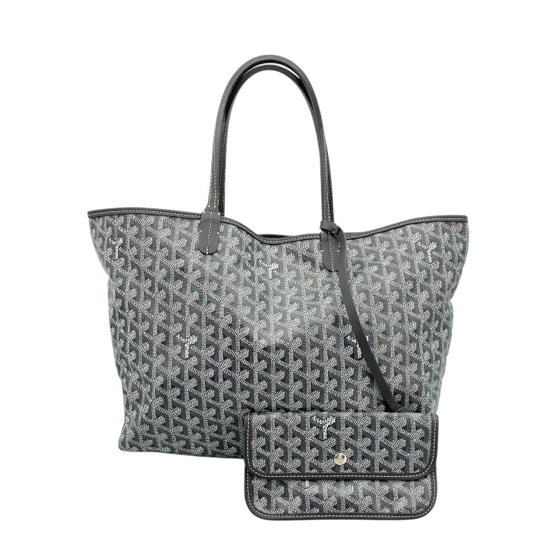 ゴヤール GOYARD サンルイPM グレー ゴヤールディンキャンバス レディース トートバッグ