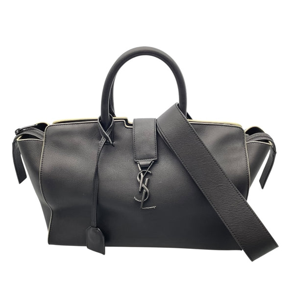 サンローラン SAINT LAURENT ダウンタウンカバス 436832 ブラック カーフスキン レディース ハンドバッグ