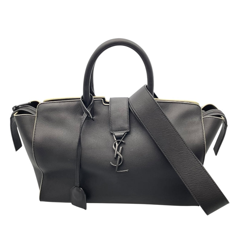 サンローラン SAINT LAURENT ダウンタウンカバス 436832 ブラック カーフスキン レディース ハンドバッグ