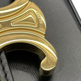 セリーヌ CELINE ミニ クロード 10I513 ブラック スムースカーフ レディース ショルダーバッグ