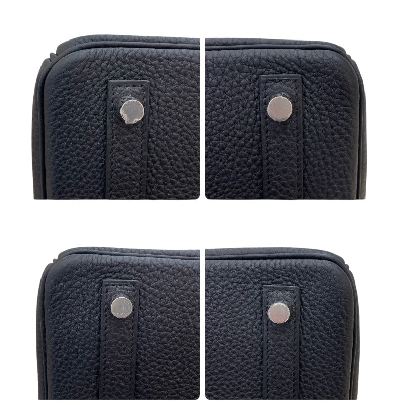 エルメス HERMES バーキン30 W刻 ブラック/SV金具 トゴ レディース ハンドバッグ