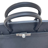 エルメス HERMES バーキン30 W刻 ブラック/SV金具 トゴ レディース ハンドバッグ