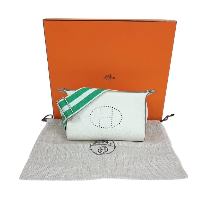 エルメス HERMES ヴィドポッシュ B刻印　(2023年製) マッシュルーム シルバー金具 トゴ レディース ショルダーバッグ