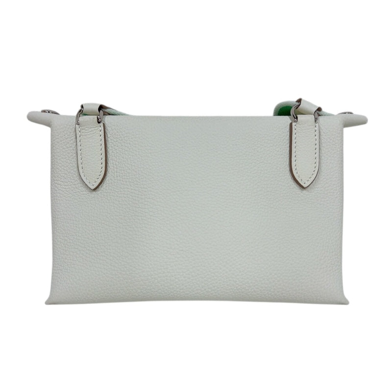 エルメス HERMES ヴィドポッシュ B刻印　(2023年製) マッシュルーム シルバー金具 トゴ レディース ショルダーバッグ エルメス HERMES ヴィドポッシュ B刻印 (2023年製) マッシュルーム