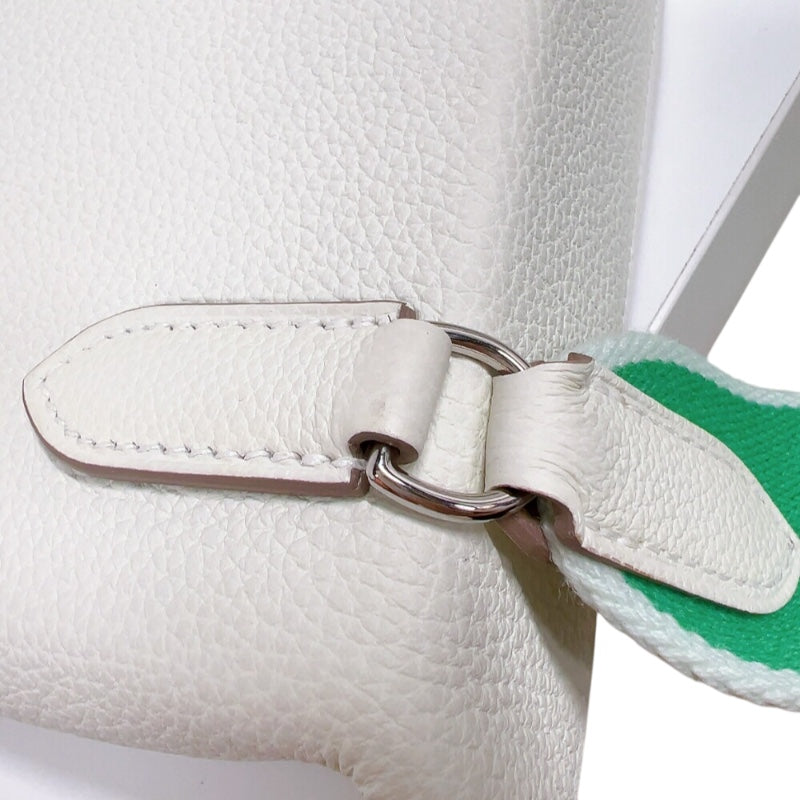 エルメス HERMES ヴィドポッシュ B刻印　(2023年製) マッシュルーム シルバー金具 トゴ レディース ショルダーバッグ エルメス HERMES ヴィドポッシュ B刻印 (2023年製) マッシュルーム