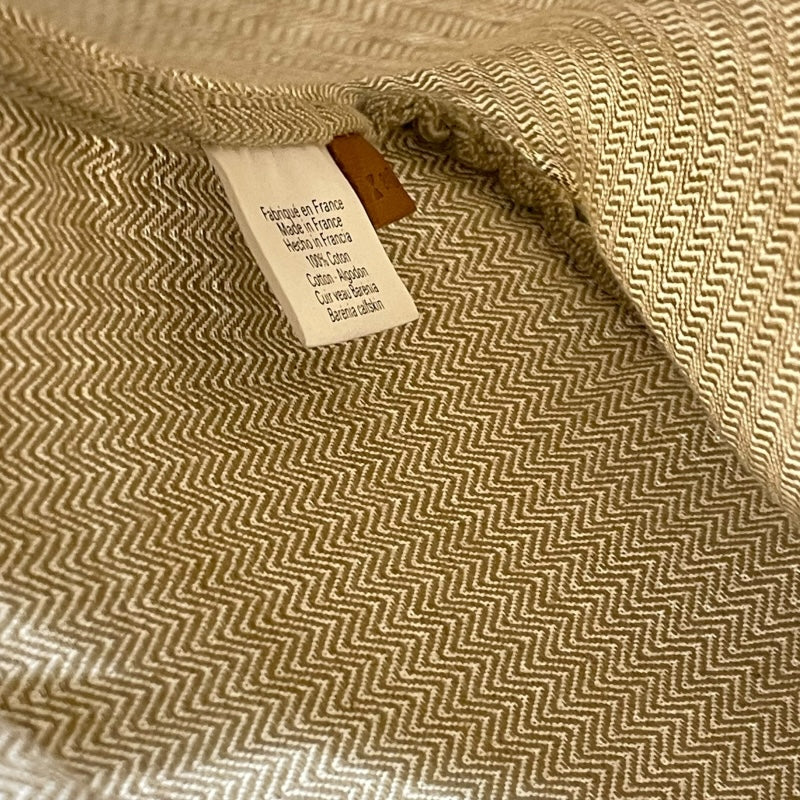 エルメス HERMES アリーヌMM ナチュラル・ゴールド/SV金具 トワル・バレニア レディース ショルダーバッグ