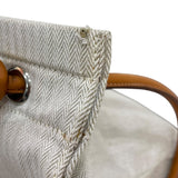 エルメス HERMES アリーヌMM ナチュラル・ゴールド/SV金具 トワル・バレニア レディース ショルダーバッグ