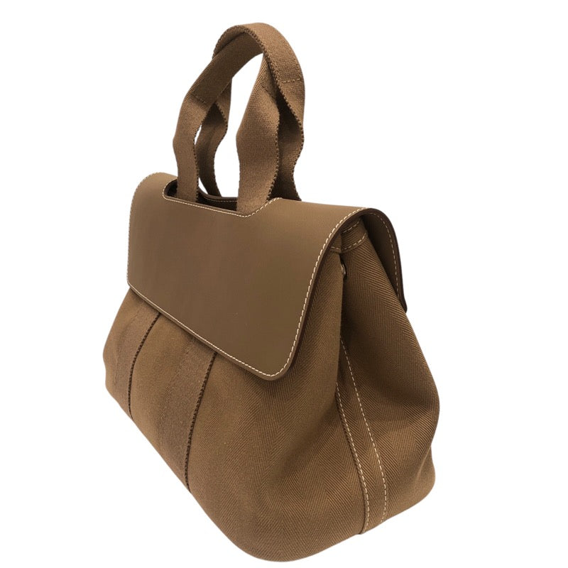 エルメス HERMES ヴァルパライソPM エトゥープ トワル・スイフト メンズ ハンドバッグ