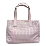 シャネル CHANEL ニュートラベルライントートPM A20457 ナイロンジャガード レディース トートバッグ