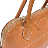 エルメス HERMES ボリード31 □P刻印 ゴールド シルバー金具 トリヨンクレマンス レディース 2wayハンドバッグ