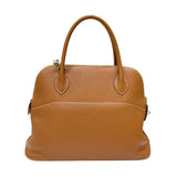 エルメス HERMES ボリード31 □P刻印 ゴールド シルバー金具 トリヨンクレマンス レディース 2wayハンドバッグ