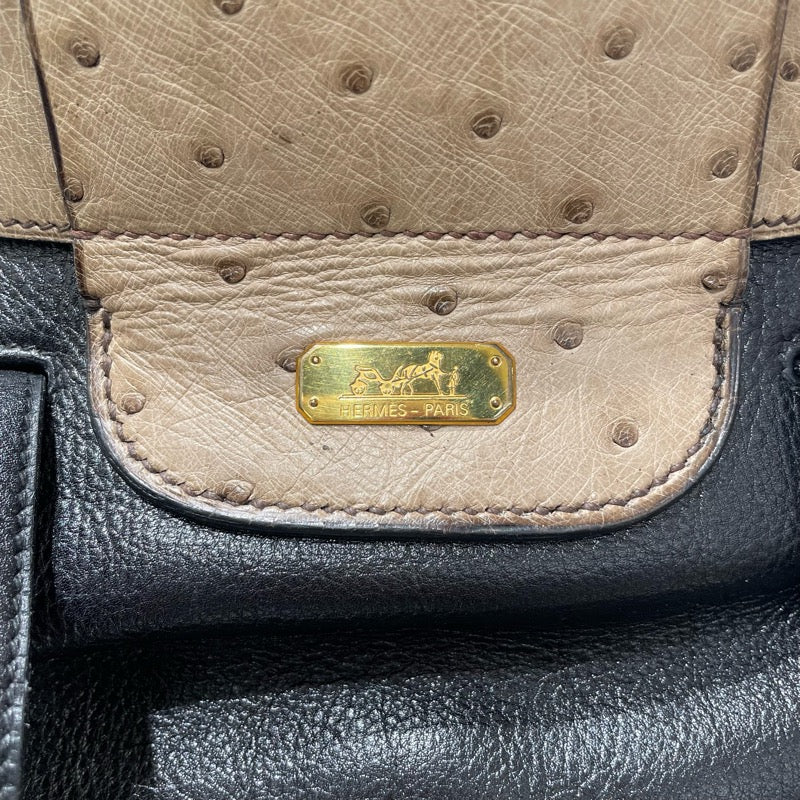 エルメス HERMES スマック　PM 〇S刻 ヴォーガリバー オーストリッチ・リザード レディース ショルダーバッグ