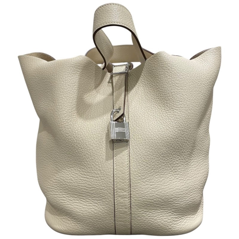 エルメス HERMES ピコタンロックGM □M刻 パーシュマン シルバー金具 トリヨン レディース ハンドバッグ