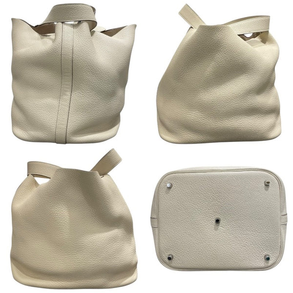 エルメス HERMES ピコタンロックGM □M刻 パーシュマン シルバー金具 トリヨン レディース ハンドバッグ