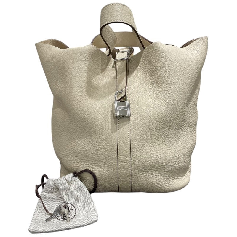エルメス HERMES ピコタンロックGM □M刻 パーシュマン シルバー金具 トリヨン レディース ハンドバッグ