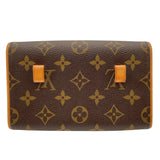 ルイ・ヴィトン LOUIS VUITTON ポシェットフロランティーヌ M51855 ブラウン モノグラムキャンバス レディース ポーチ