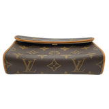 ルイ・ヴィトン LOUIS VUITTON ポシェットフロランティーヌ M51855 ブラウン モノグラムキャンバス レディース ポーチ