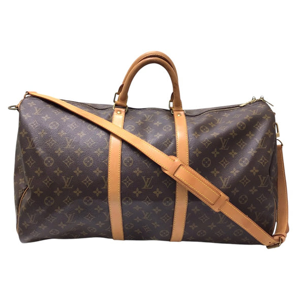 ルイ・ヴィトン LOUIS VUITTON キーポル・バンドリエール55 M41414 モノグラム PVC レザー ユニセックス ボストンバッグ