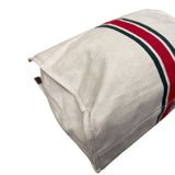 グッチ GUCCI シェリーライン　フォールダブル　スモールトート ベージュ キャンバス　レザー ユニセックス ハンドバッグ