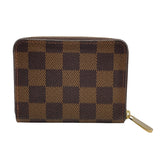 ルイ・ヴィトン LOUIS VUITTON ジッピー・コインパース N63070 ブラウン ダミエ・エベヌ　 レディース コインケース