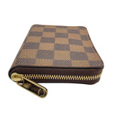 ルイ・ヴィトン LOUIS VUITTON ジッピー・コインパース N63070 ブラウン ダミエ・エベヌ　 レディース コインケース